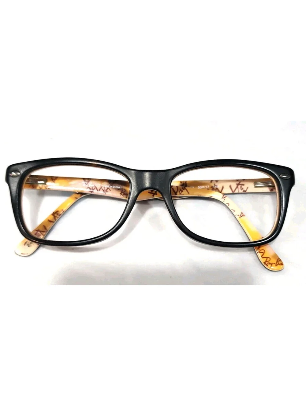 Ray Ban RB5228 5409 Tortoise Brown Oval Eyeglasses 50-17 140